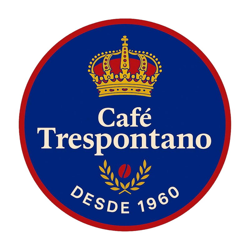Logo da marca Café Trespontano — café em pó tradicional desde 1960, Três Pontas MG